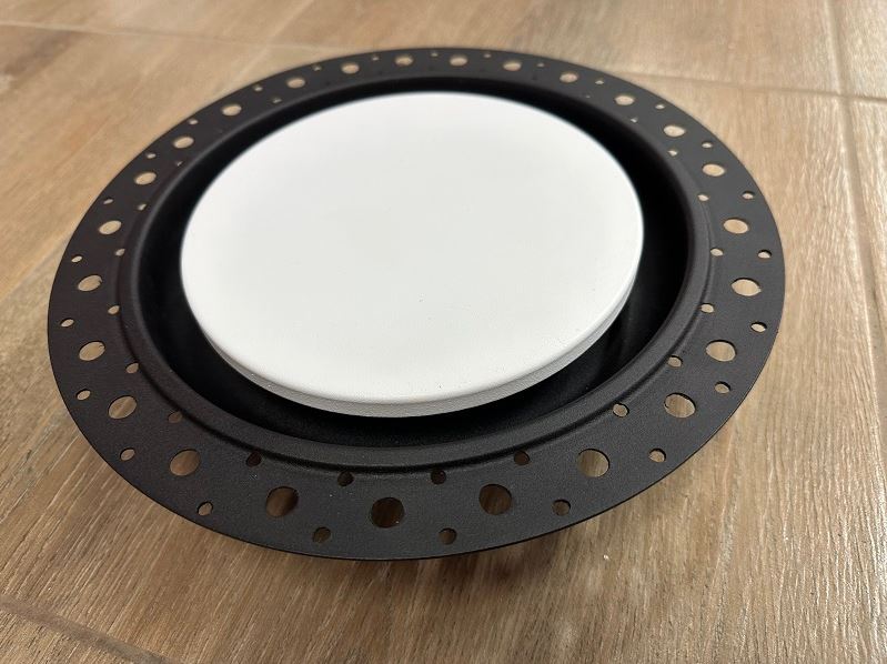 РЭД-ЛУК-SIR-D дизайнерский потолочный диффузор скрытого монтажа без видимого фланца secret белый 200