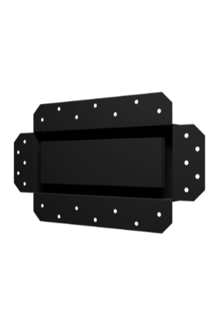 Решетка вентиляционная SGR 250х100 окраш. сталь Matt black ERA